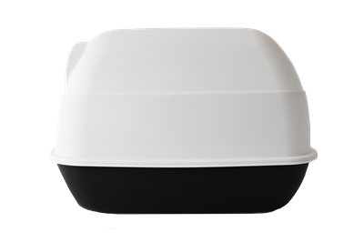Enclosed cat litter box with scoop Comfort