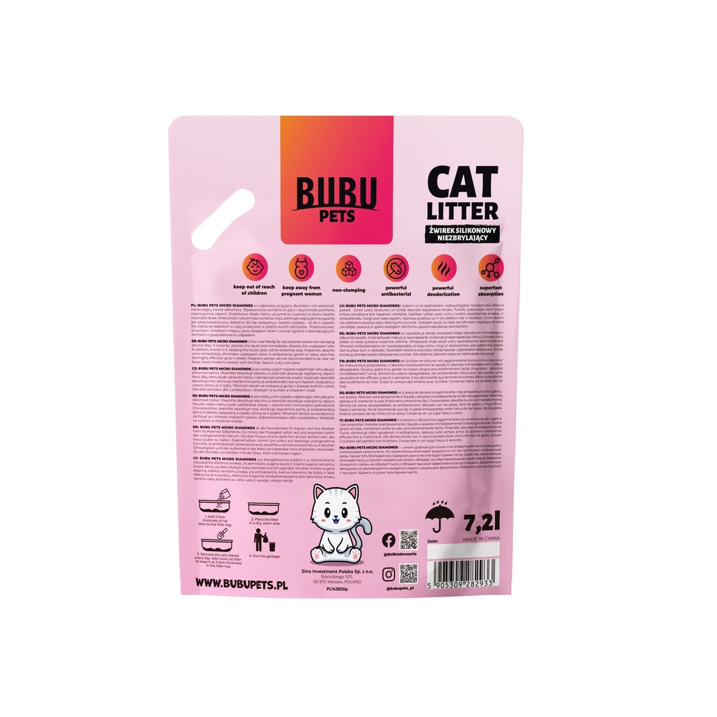 Cat Litter Ultra Fine MicroDiamonds