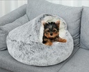 Pet Bed with Booth Cave