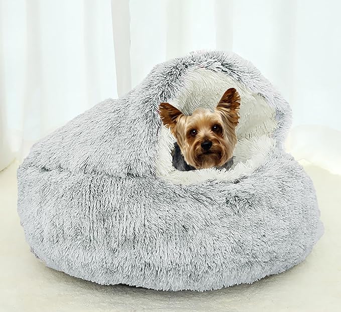 Pet Bed with Booth Cave