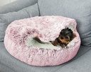 Pet Bed with Booth Cave Pink