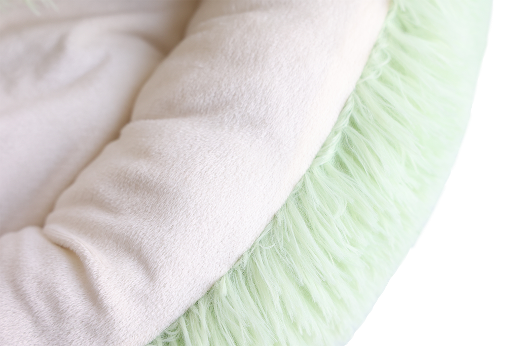 Pet Bed with Booth Cave Green