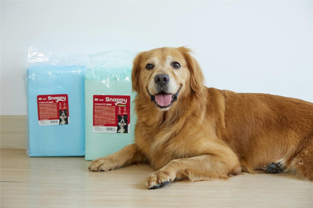 SNAPPY hygienic pet pads 45x60cm blue 26g, 50pcs/bag