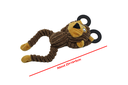 BB Dog toy Monkey || Calf || Bear with rings and squeaker 25x14cm