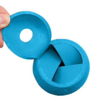 BB dog toy rubber ball for treats vanilla scent 6,5 cm