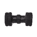 BB Dog Toy Dumbbell with Tires & Squeaker – 15cm