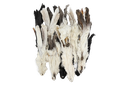 BB Dog Snacks – 300g Rabbit Ears with Fur