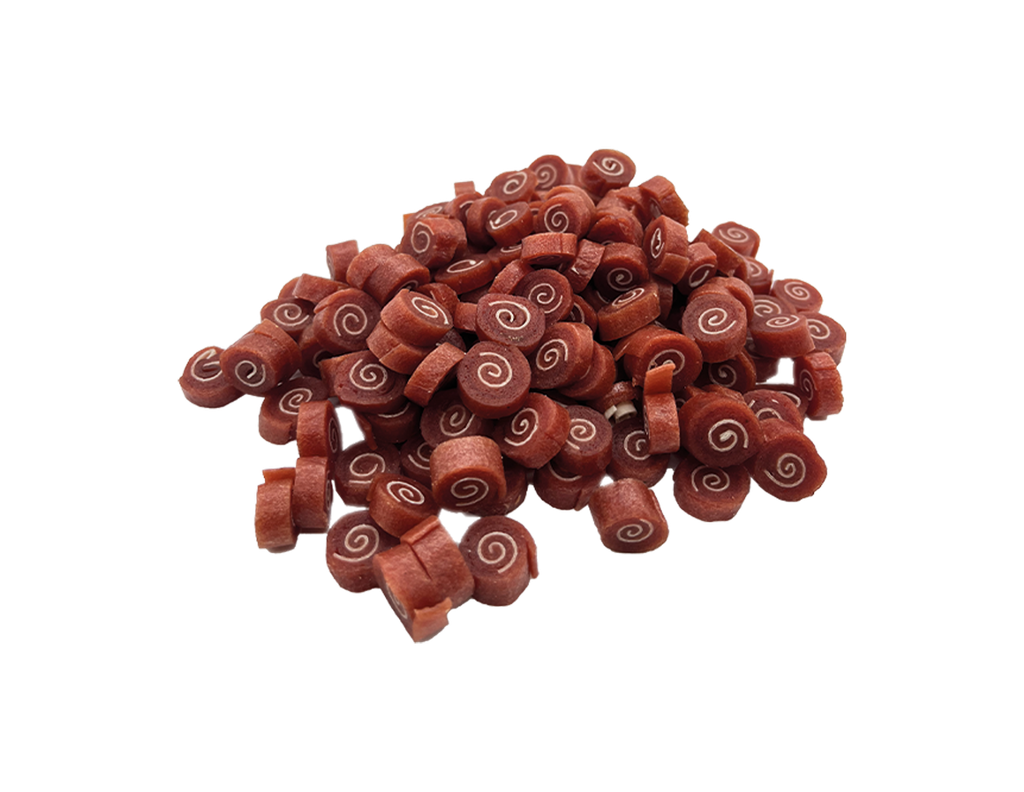 BB Dog Snacks 500g mini Duck || Lamb || Rabbit Pollock Rolls