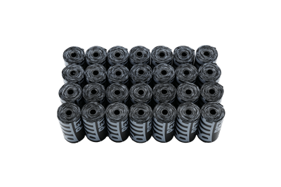 Cardboard box dog waste bags 50x20 pieces, black