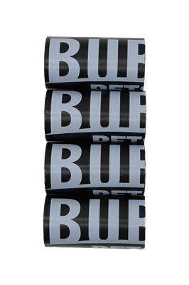 Dog Waste Bags 20x4 pieces, Black