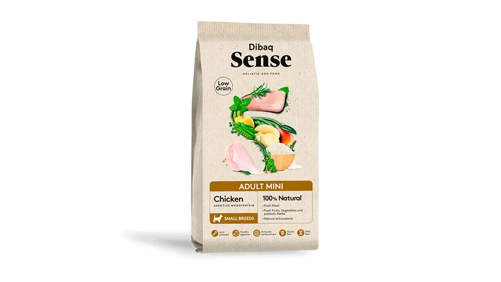 Dibaq Sense Low Grain Dog Adult Mini Chicken
