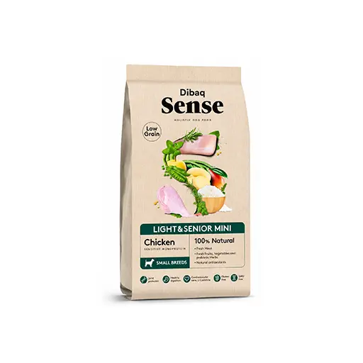 Dibaq Sense Low Grain Dog Adult Mini Light & Senior Chicken