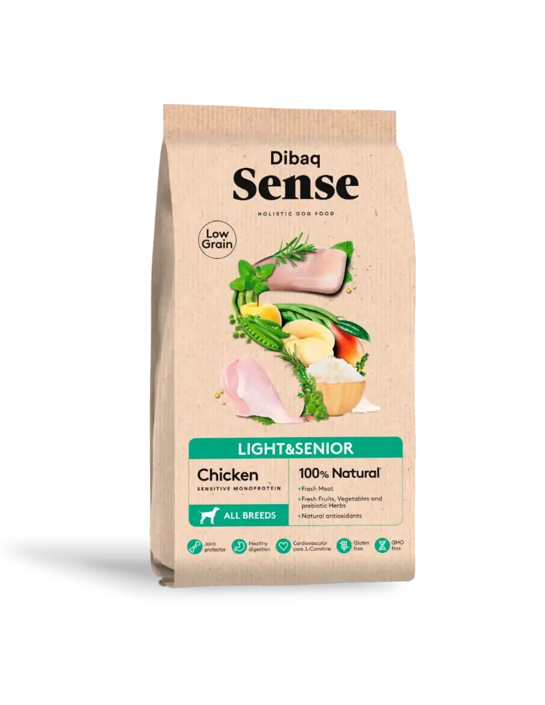 Dibaq Sense Low Grain Dog Adult Light & Senior Chicken