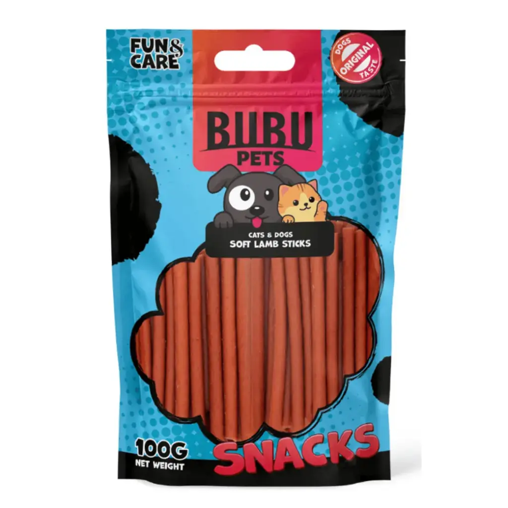 Dog treat 100g soft lamb sticks