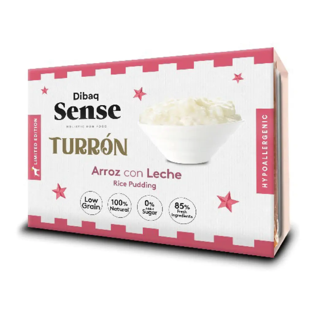 Dibaq Sense Dog Nougat Cheesecake with Strawberries 185G