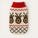 Pet Clothes - Christmas Jumper for Dogs and Cats - Santa