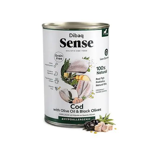 Dibaq Sense Grain Free Dog Adult Cod 380G