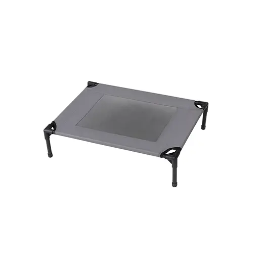Elevated Cooling Pet Bed – Grey