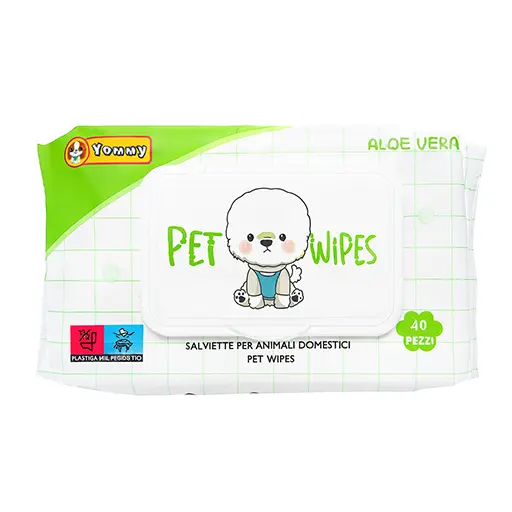 Pet Wipes – Aloe Vera || 40 Pcs