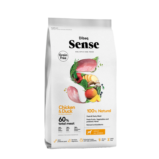 Dibaq Sense Grain Free Dog Adult Chicken & Duck