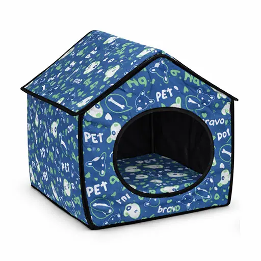 CozyFold Indoor Pet House – Soft, Warm & Secure