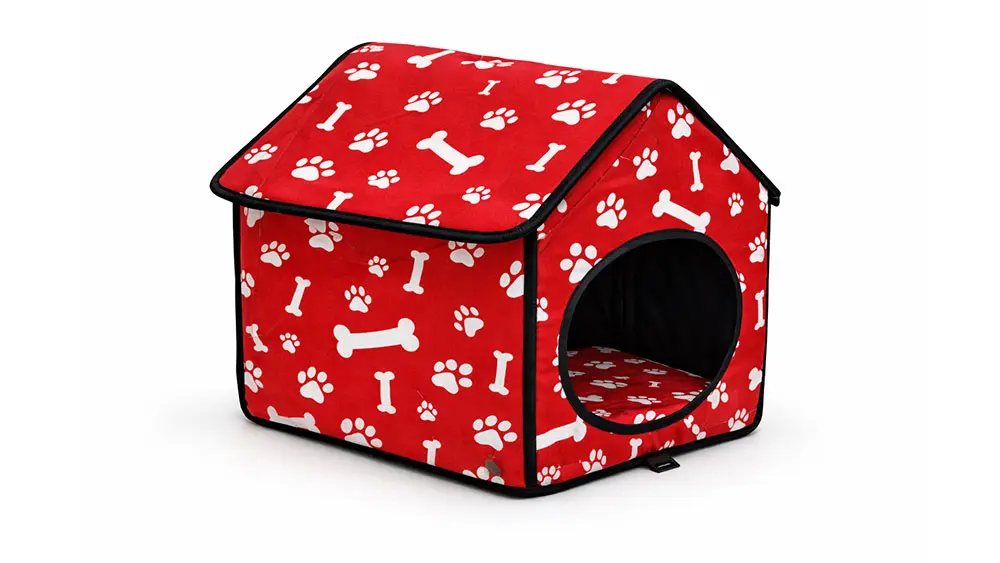 ComfortCube Indoor Pet House – Red Edition
