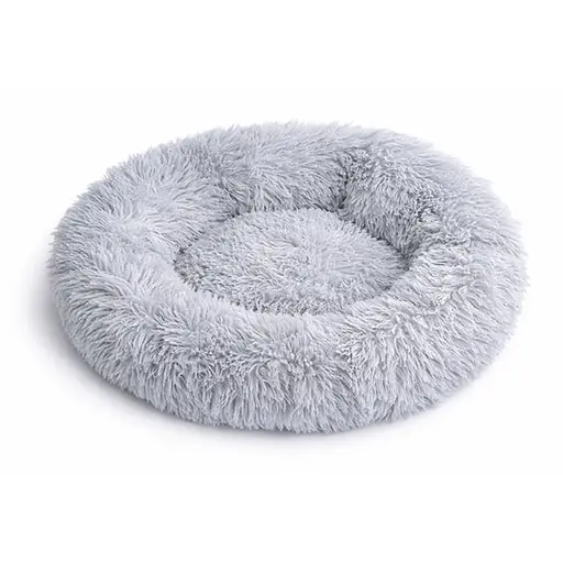 Fluffy Calming Donut Pet Bed - 46*46*15 cm