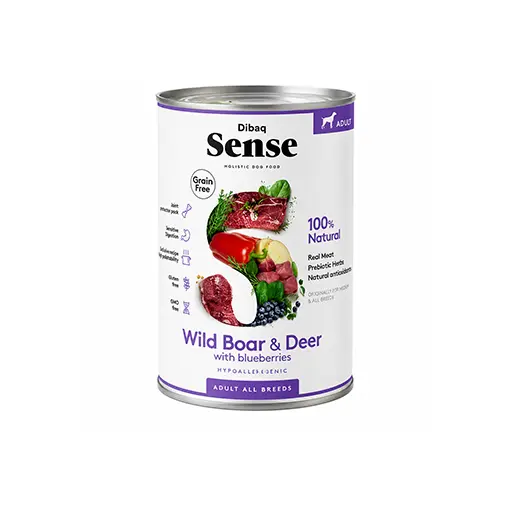 Dibaq Sense Grain Free Dog Adult Wild Boar & Deer 380G