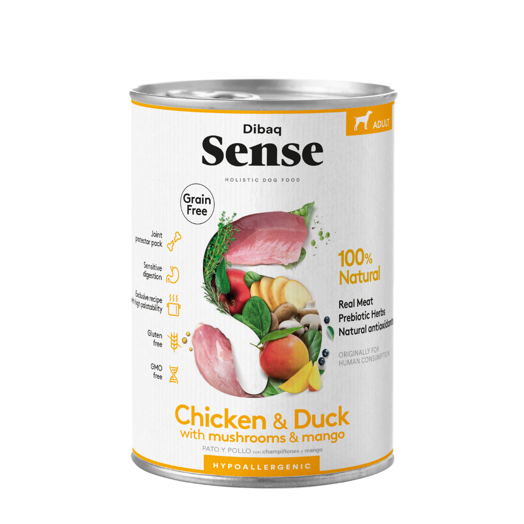 Dibaq Sense Grain Free Dog Adult Chicken & Duck 380G
