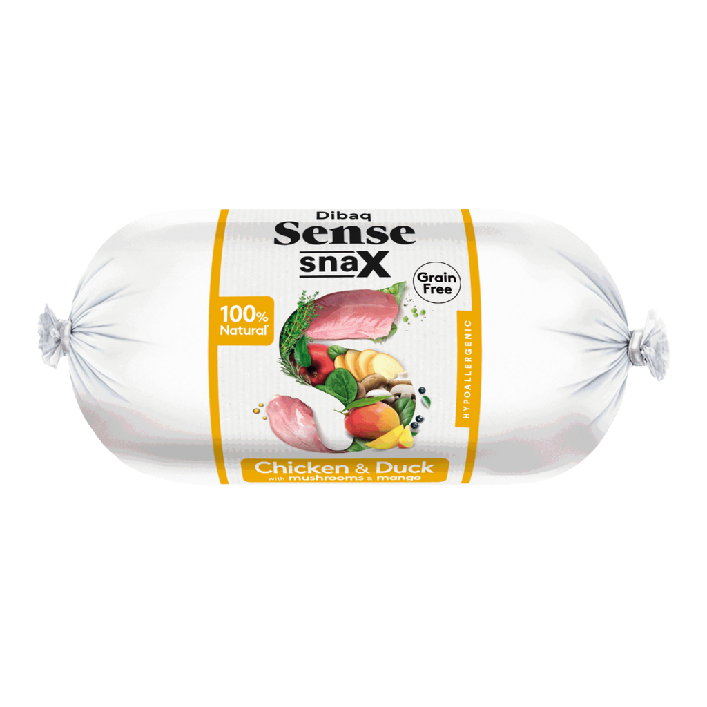 Dibaq Sense Dog Snax Chicken & Duck 200gr