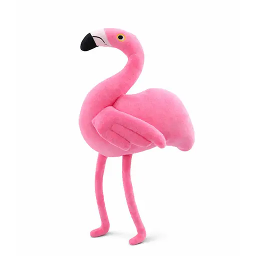 Pink Flamingo Plush Dog Toy – Soft, Fun & Cuddly