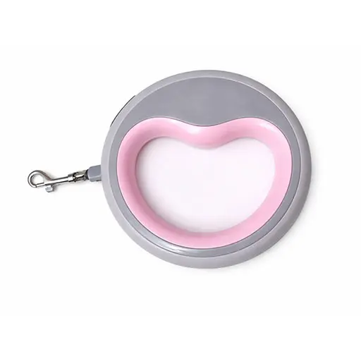 2.5m Strong Retractable Dog Leash – One-Hand Brake & Lock | Comfortable Grip