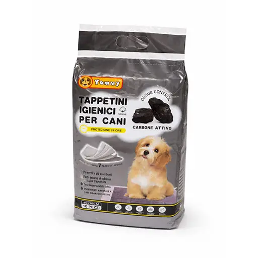 Dog Training Pads with Activated Charcoal – Odour Control (10 pcs)