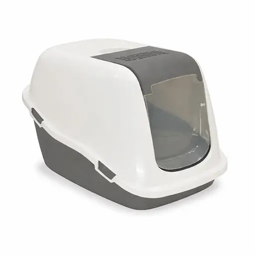 Covered Cat Toilet with Filter – 57 x 39 x 38cm