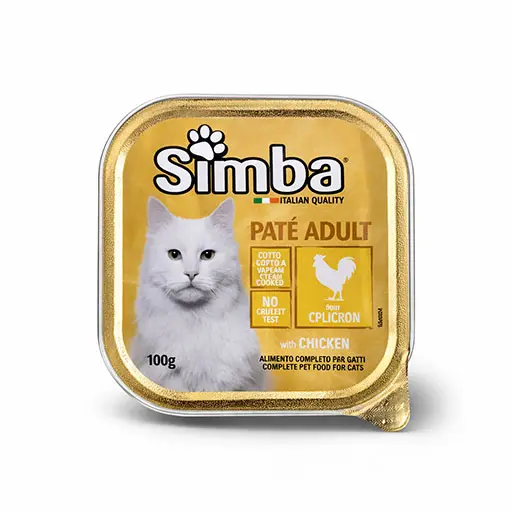 Adult Wet Cat Food – Chicken Recipe 100g