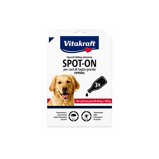 Spot-On Protection and Treatment for Parasites - LARGE 20-40KG