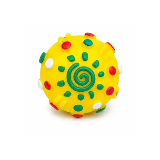 Spiky Squeaky Pet Ball Toy