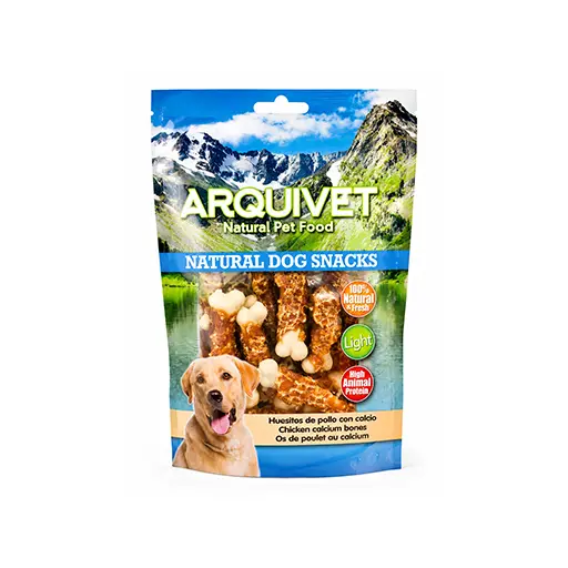 ARQUIVET CHICKEN CALCIUM BONES 100G