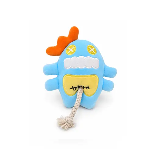 Monster Rope Plush Squeaky Pet Toy 