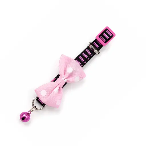 Cute Bow Cat Collar with Bell