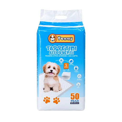 Absorbent Puppy Training Pads – 50 Pack | 60 × 90 cm