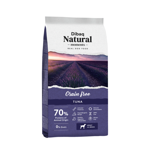 Dibaq Natural Moments Dog Adult Tuna Grain Free