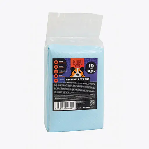 Hygienic Pads, 45x60cmx10 Pieces, Blue