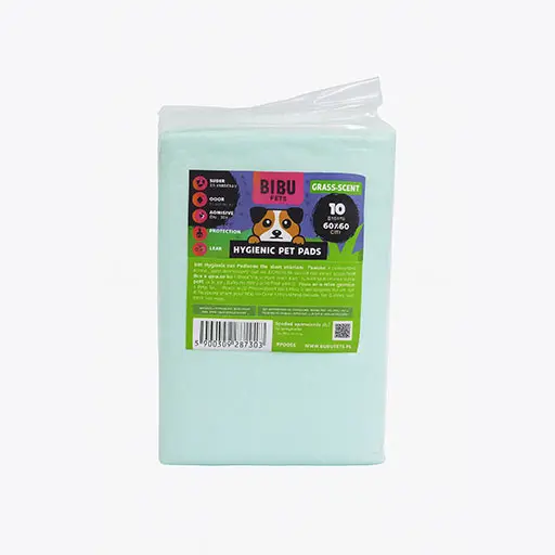 Hygienic Pads, Scent of Grass, 60x60cm, Green