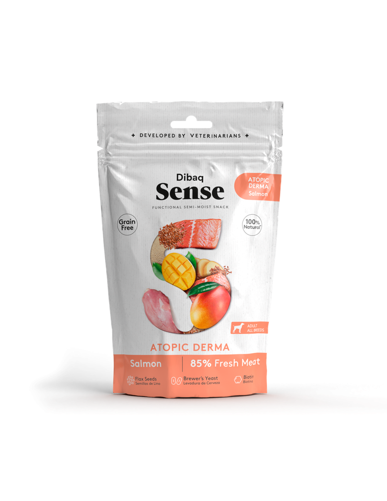 Dibaq Sense Dog Snack Atopic Derma Salmon 100gr