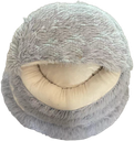 Pet Bed with Booth Cave Grey