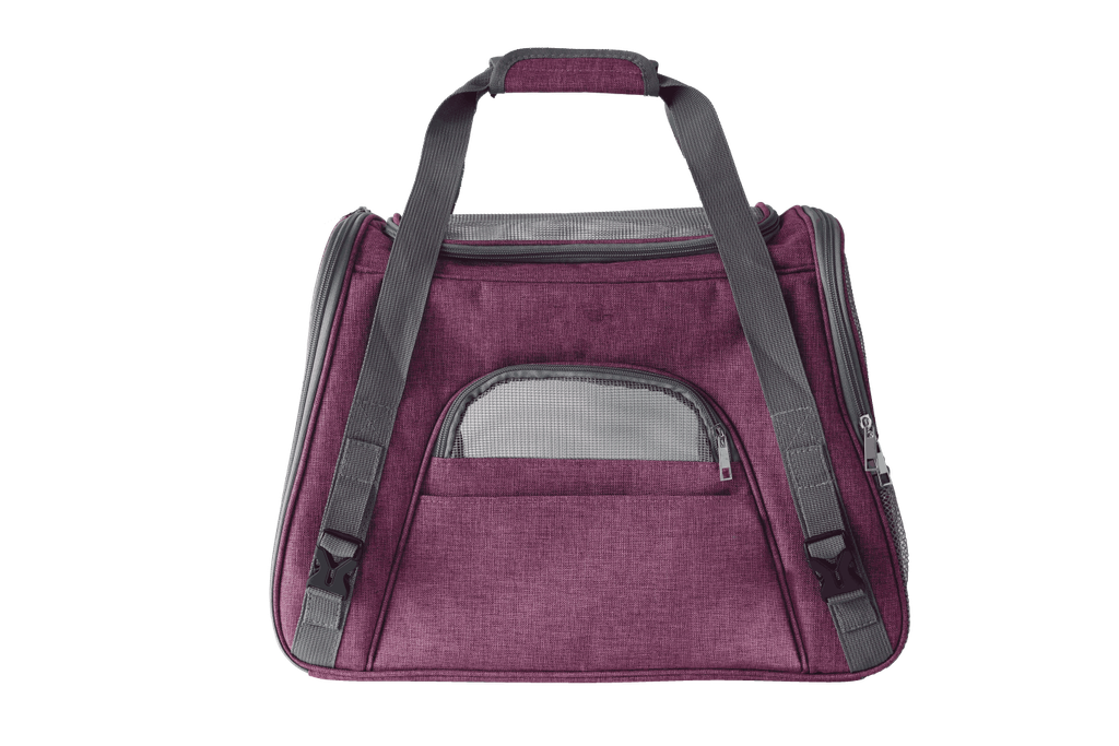 Pet transport bag PETVENTURE 45x25x34cm up to 7kg - Purple