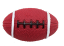 Dog toy rugby ball with squeaker 10cm