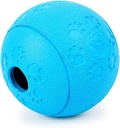 BB dog toy rubber ball for treats vanilla scent 8cm