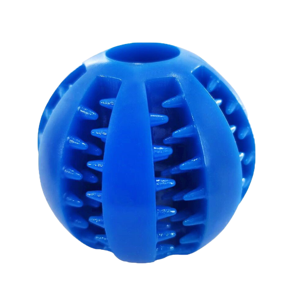 BB dog toy TPR dental mint ball for treats 6cm